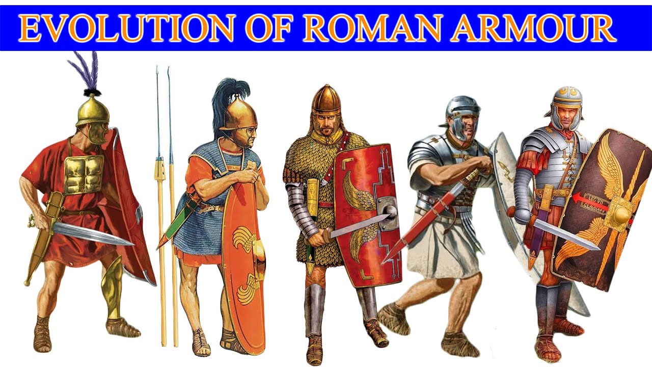 Evolution of Roman Armour - Kingdom, Republic, Empire