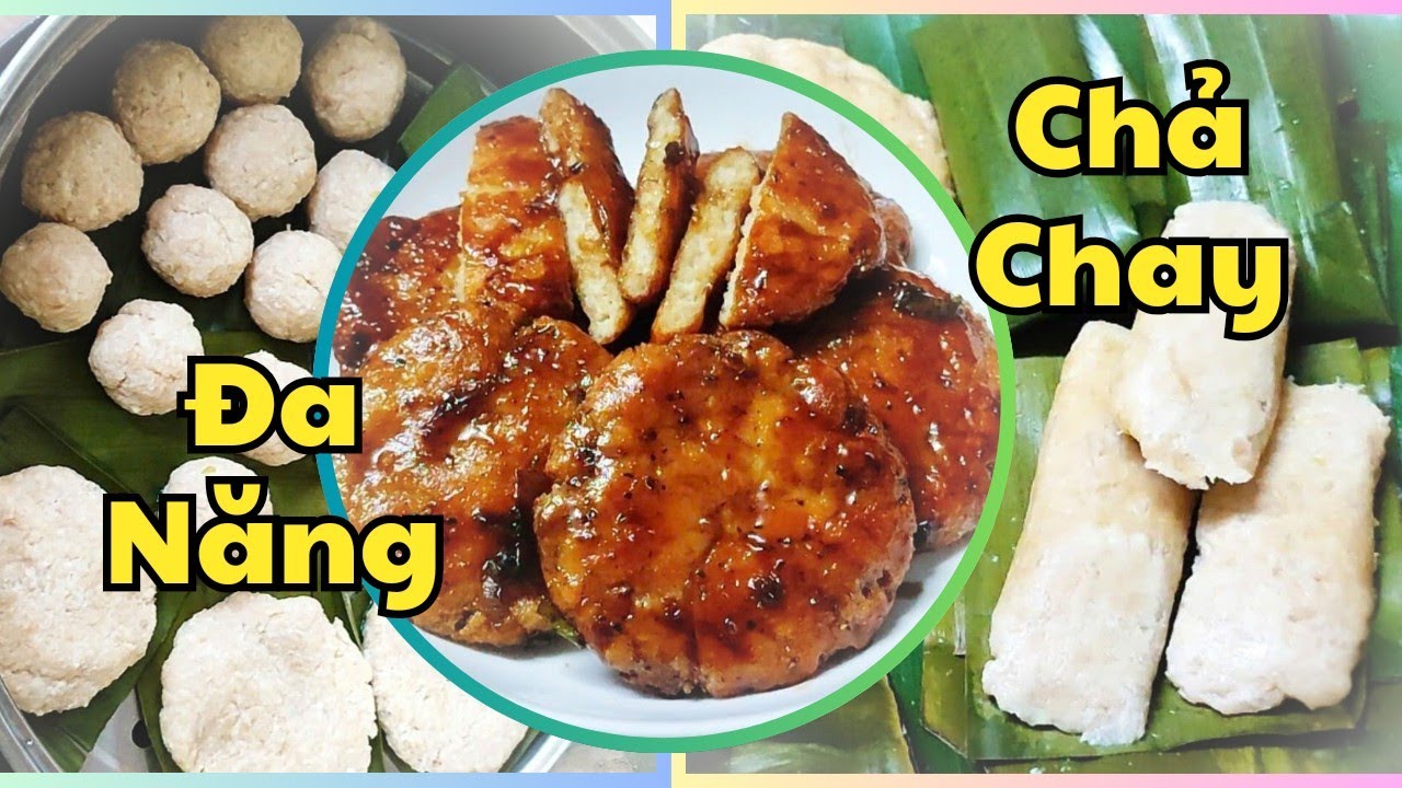 ⁉️Làm CHẢ CHAY Dai Ngon Cực Dễ và tổng hợp 3 Món Chả Chay Siêu Ngon, Siêu Đơn Giản