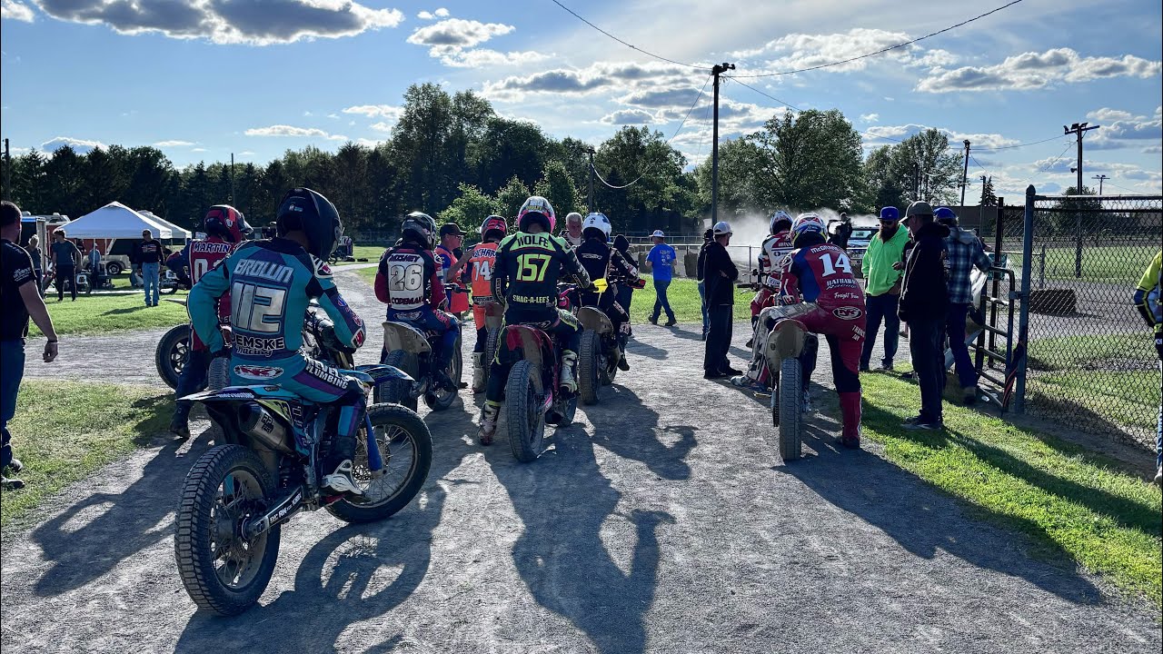 Pro Outlaw Twins/Singles Van Wert Flat Track Race May 24, 2025