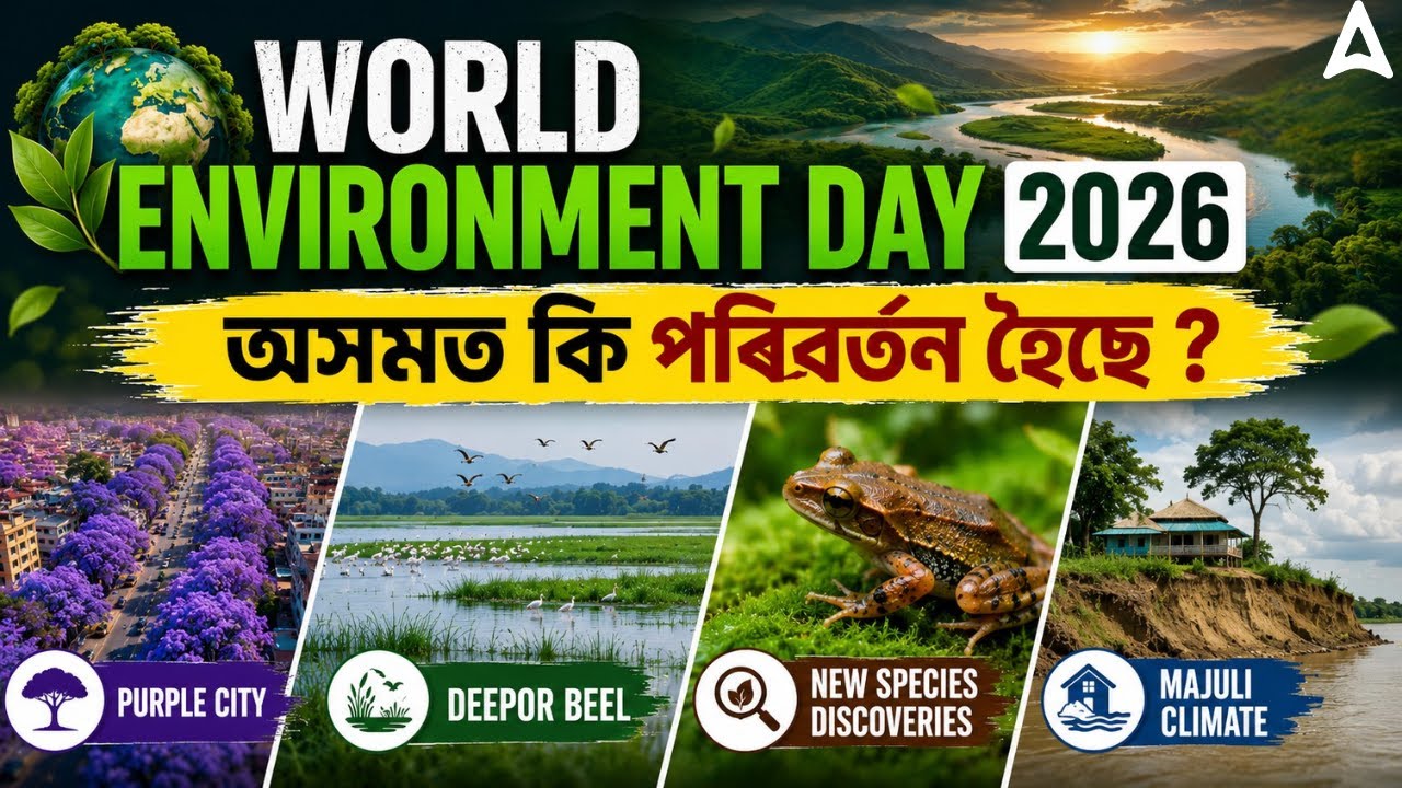 World Environment Day 2026: Purple City, Beel, New Species, Majuli Climate | অসমত কি পৰিৱৰ্তন হৈছে?