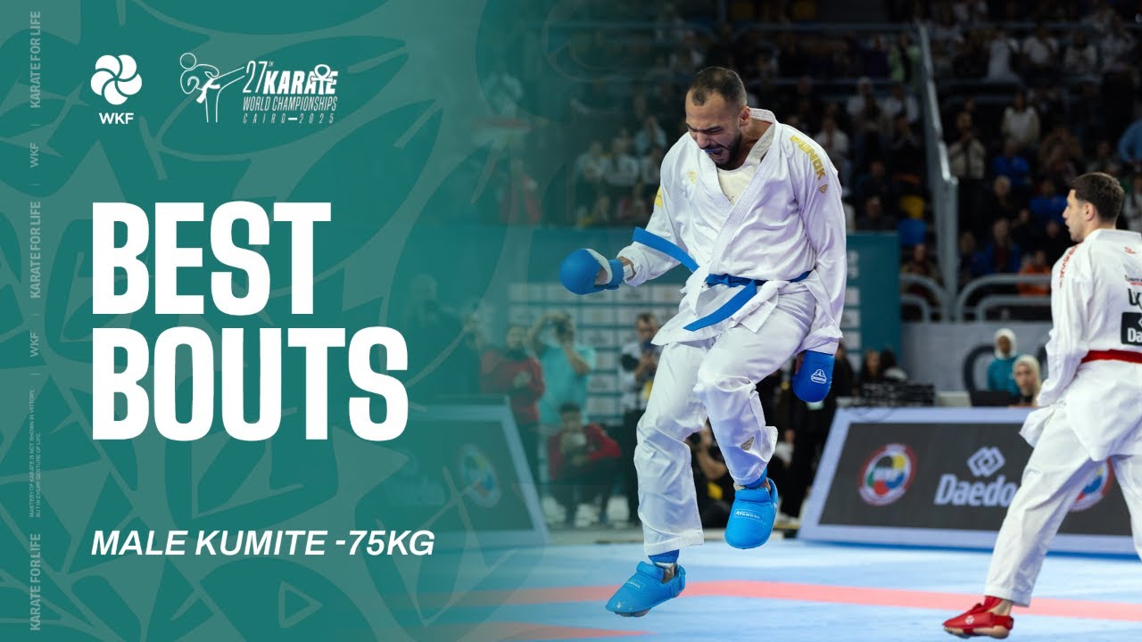 One of the best in action | Best Bouts of #KarateCairo2025 | A. Abdelaziz (EGY) vs A. Zaplitnyi (UKR