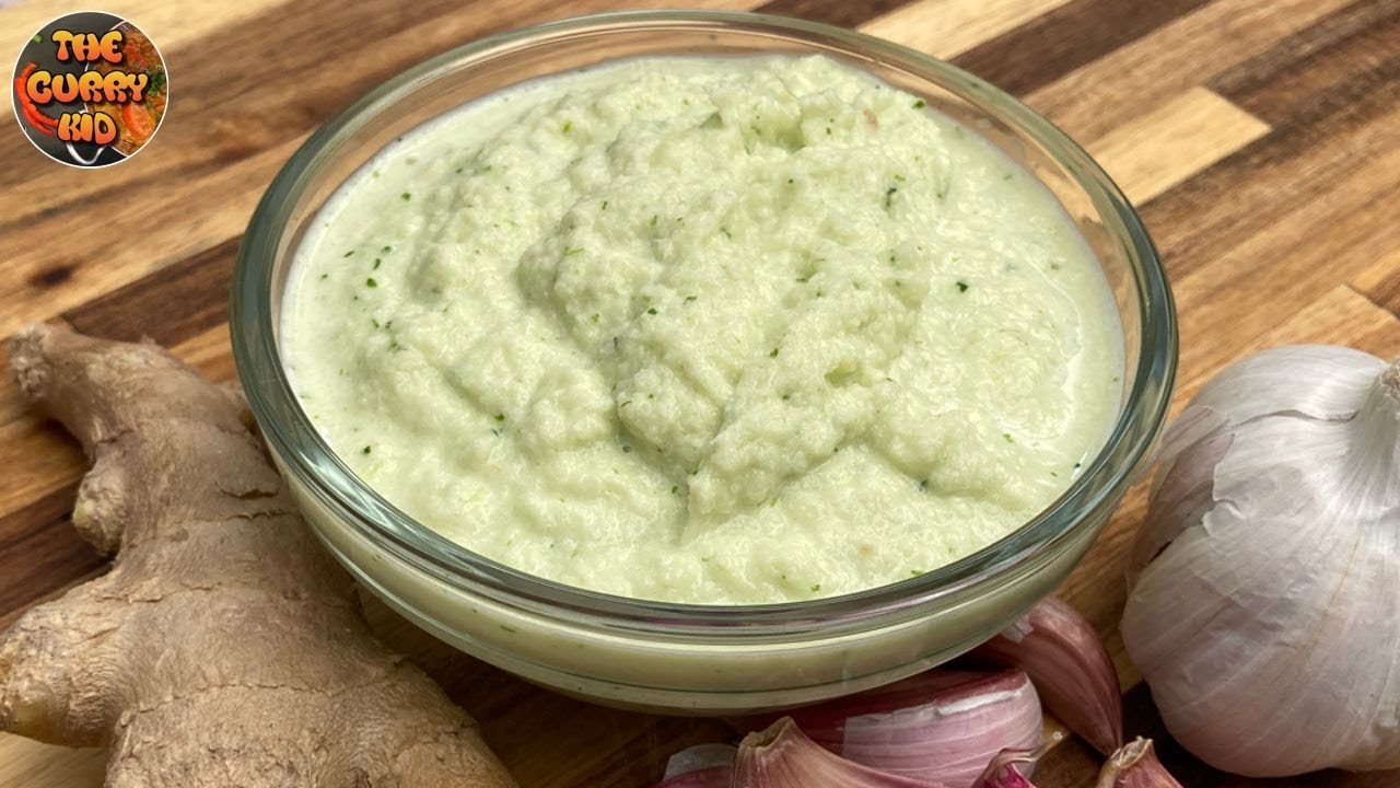 Garlic Ginger Paste (British Indian Restaurant / BIR Style)