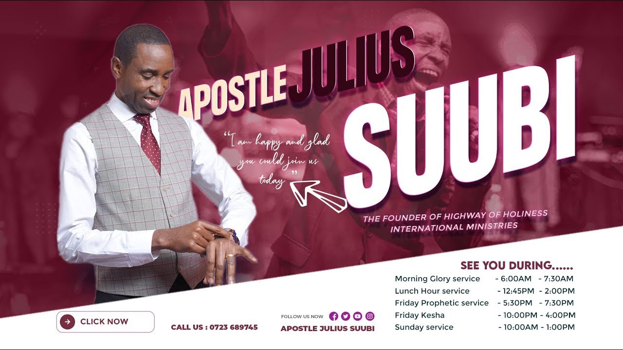 COMBATING THE SPIRIT OF EDOM || APOSTLE JULIUS SUUBI
