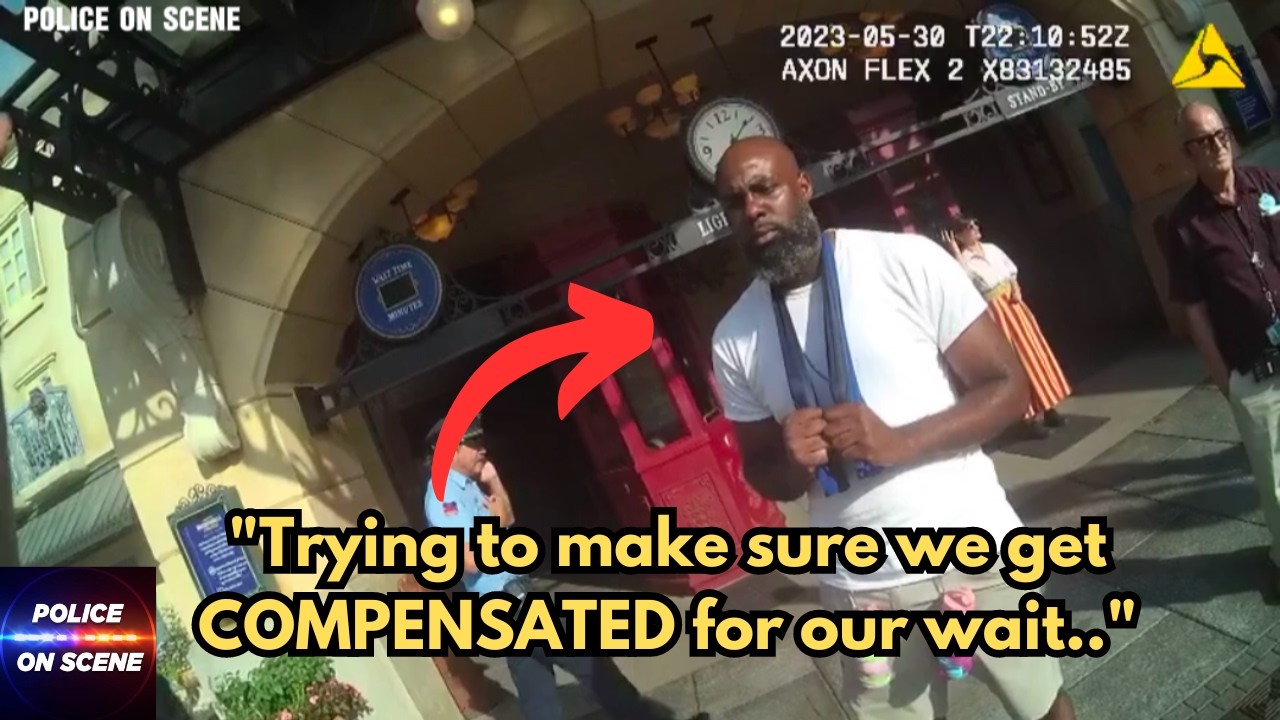 Disney World Arrest! Man on vacation ATTACKS CAST MEMBER for long lines!