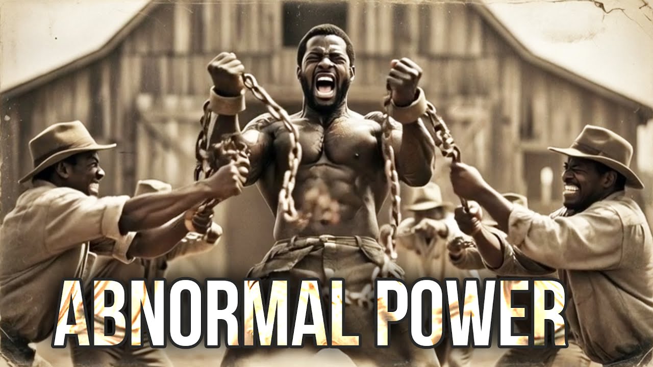He was abnormally tall and strong, so they caught him, but later they regretted it...