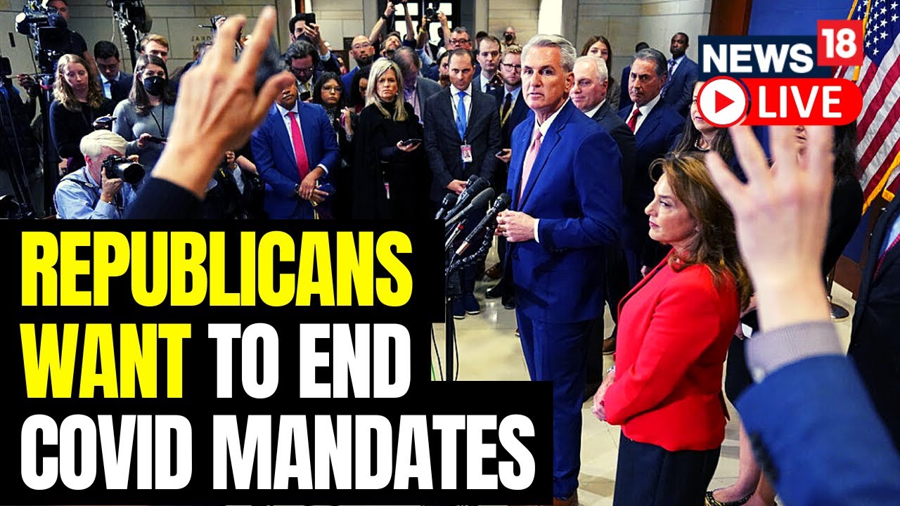 House Republicans Brief Media | House Majority Leaders Slam Biden's Covid Mandates | US News Live