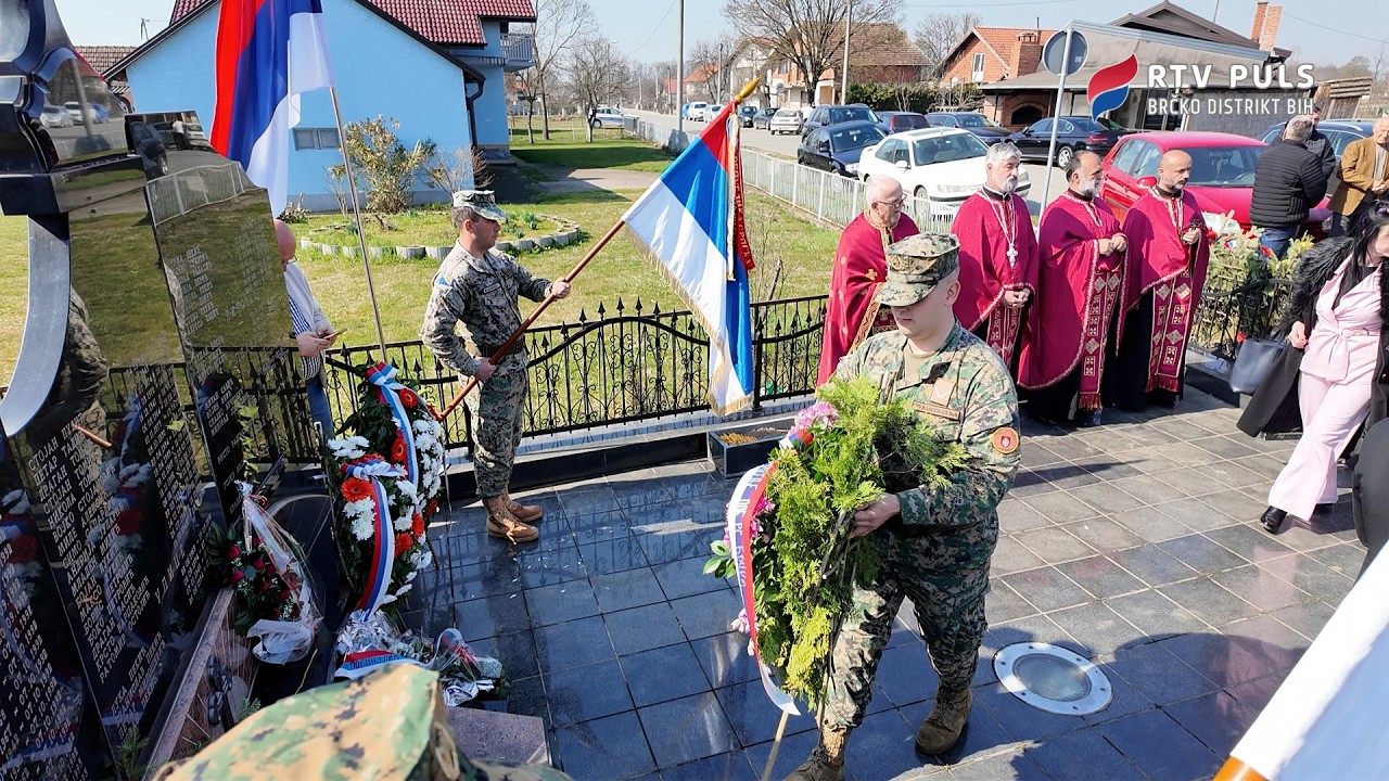 Obilježena godišnjica stradanja boraca proteklog rata u Grbavici i Boderištu - RTV Puls Brčko