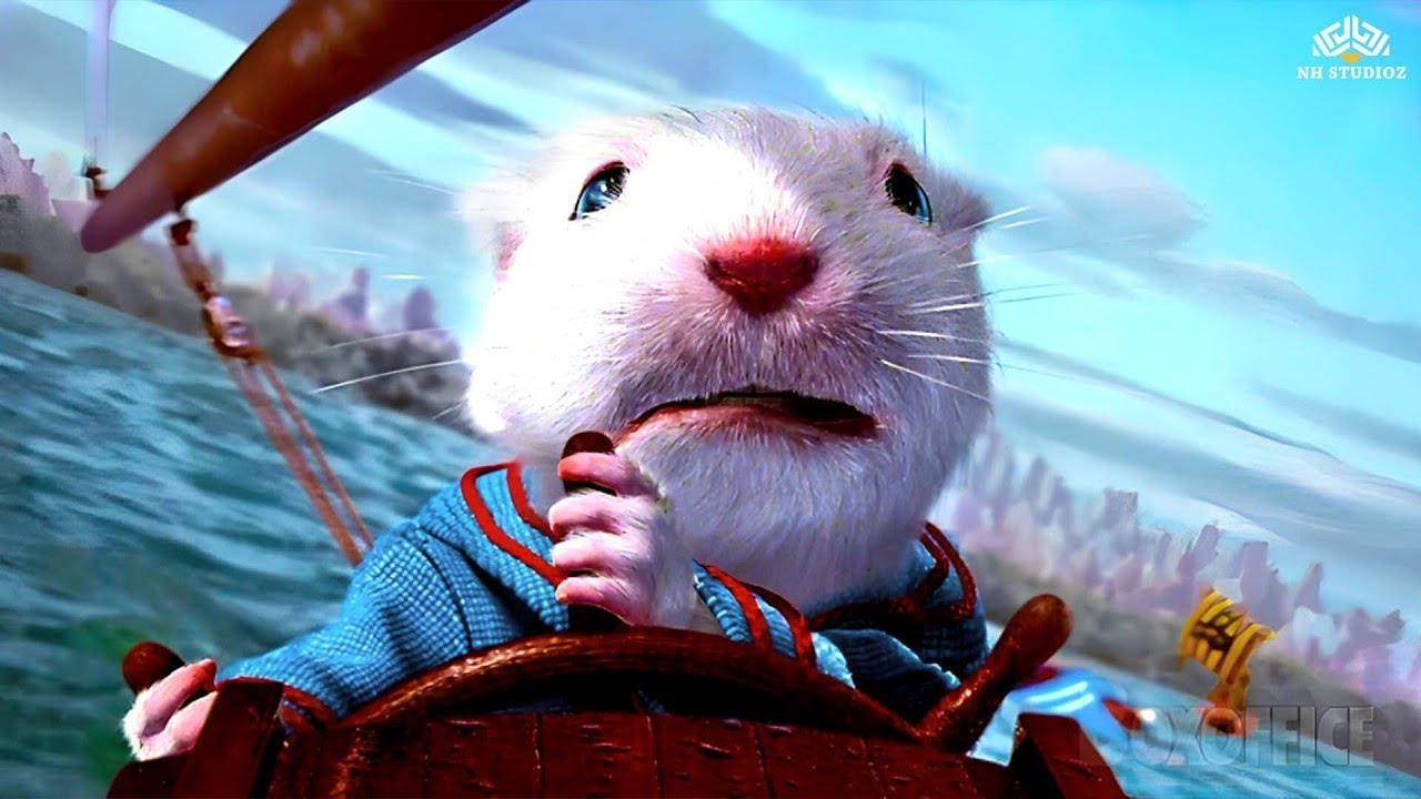 Stuart Little की Boat Race में जान बचाने की जंग! 🚤🐭 | Hindi Dubbed Clip