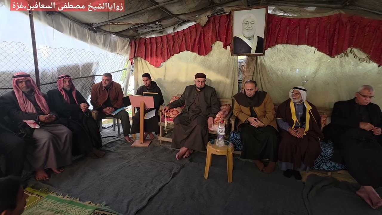 مساء الخيرات والبركات من مجلس الذكر بجوار زاوية البركة — دير البلح #زواياالشيخ_الإمام_مصطفى_السعافين