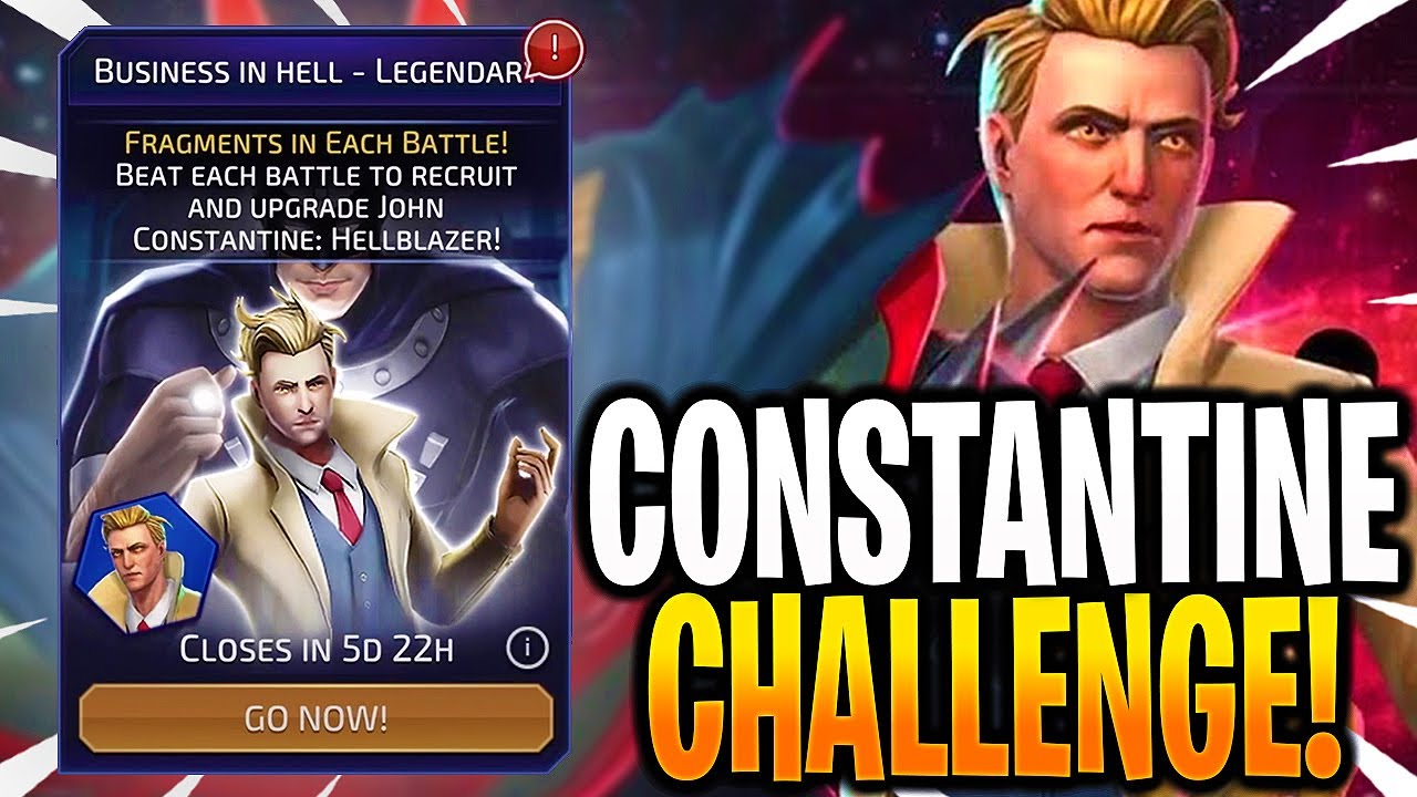 *NEW* CONSTANTINE: HELLBLAZER! HERO CHALLENGE (FULL)! - DC Legends