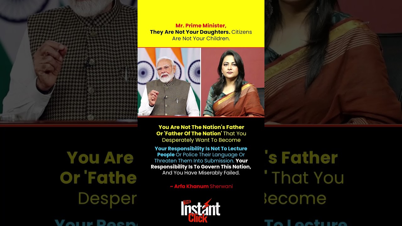 Journalist Arfa Khanum Sherwani's Strong Message to the Prime Minister Goes Viral
