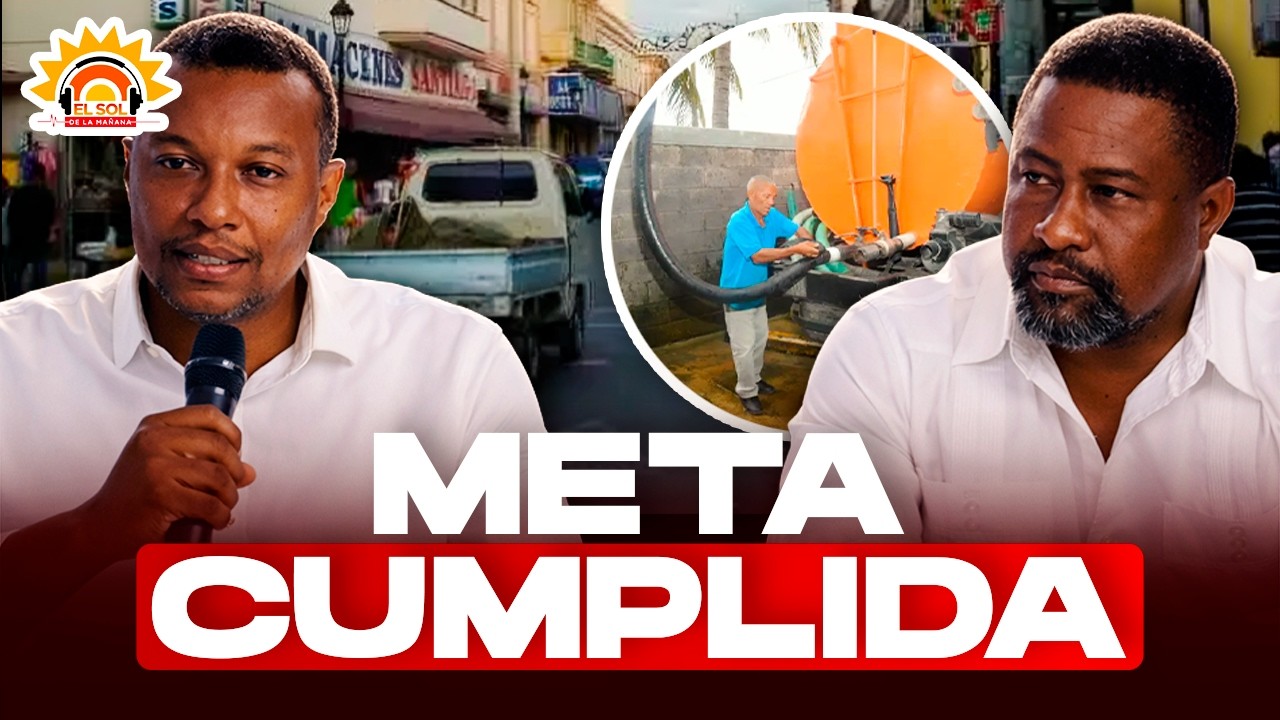 Eris Peralta y Víctor Paulino: El equipo que llevó agua al Barrio Falpo