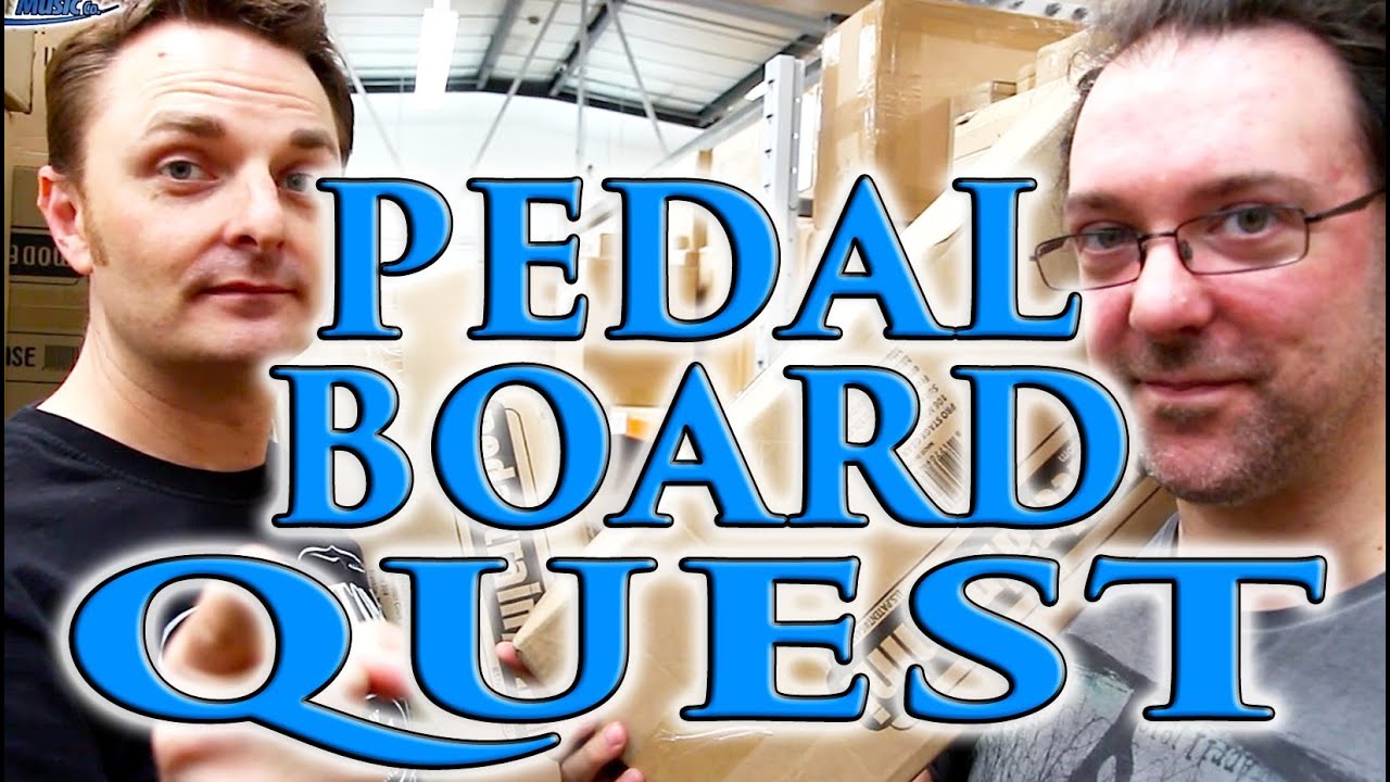 Pedal Board Quest - Rob Chappers & Capt Lee Go Shopping (Part One)