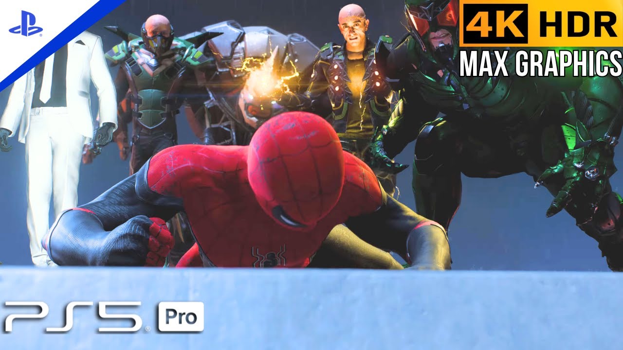 Marvel's Spider-Man Remasterized 2026 Gameplay 4K 120FPS HDR Español Latino