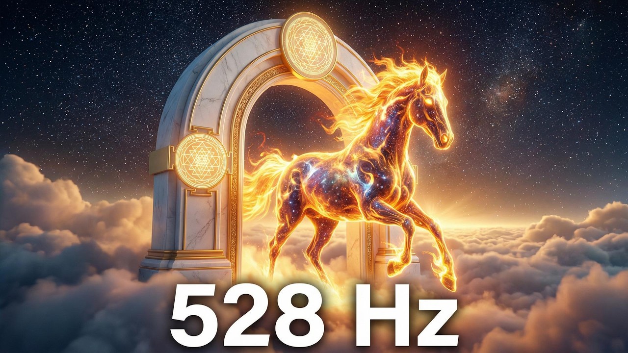 528 Hz Feuerpferd Aktivierung | Fire Horse Year Heart Activation & DNA Healing