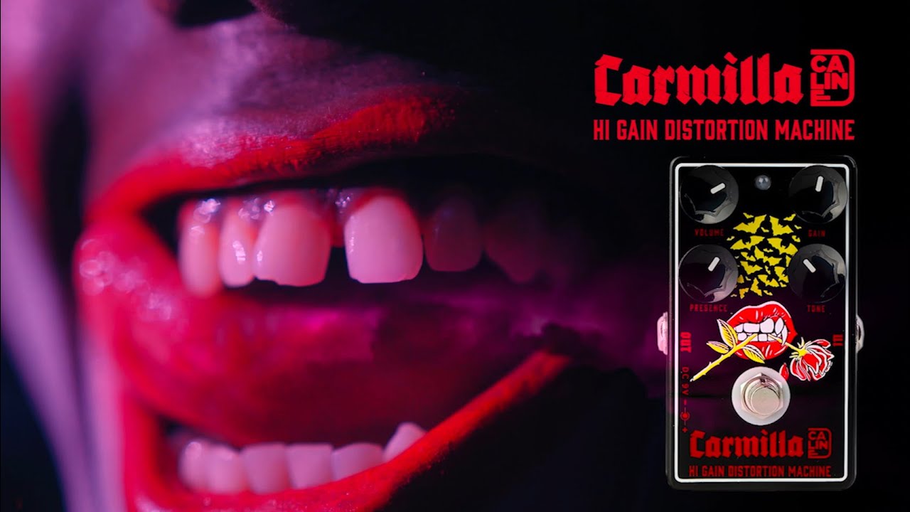 Caline Carmilla High Gain Distortion Sampler Demo