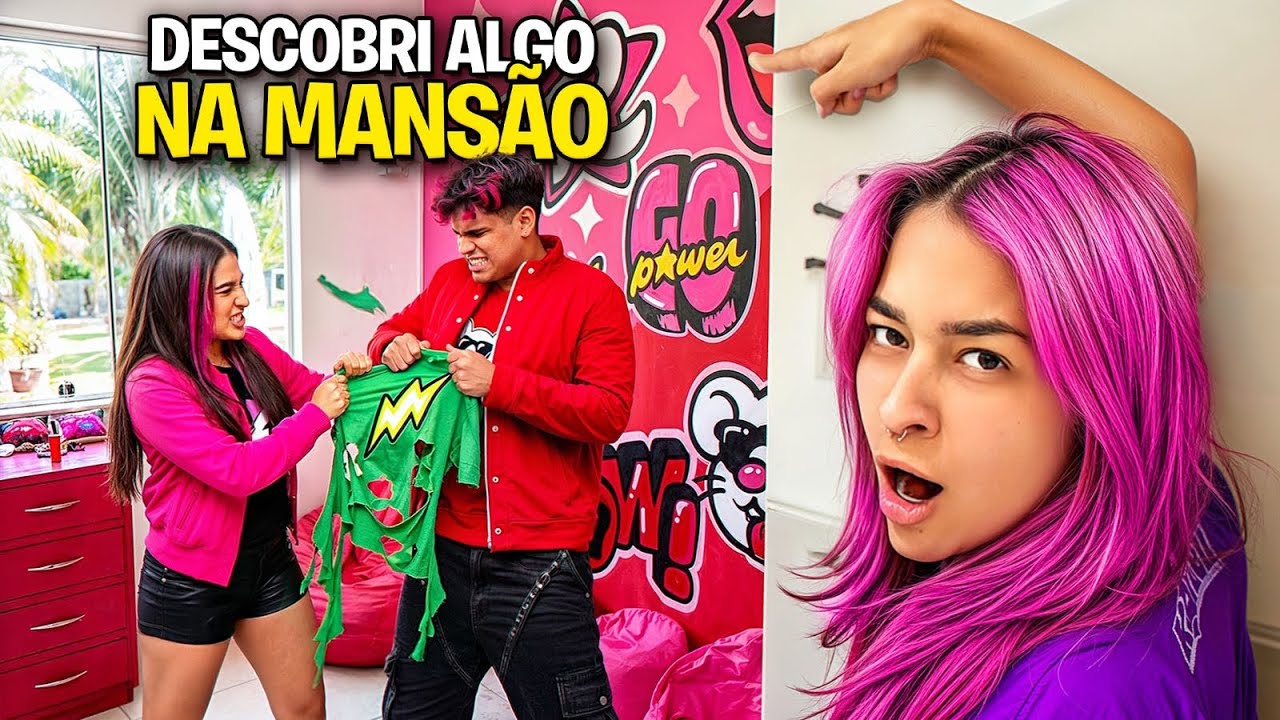 DESCOBRI UM SEGREDO  NA NOVA MANS&Atilde;O DOS ROSA* e agora?