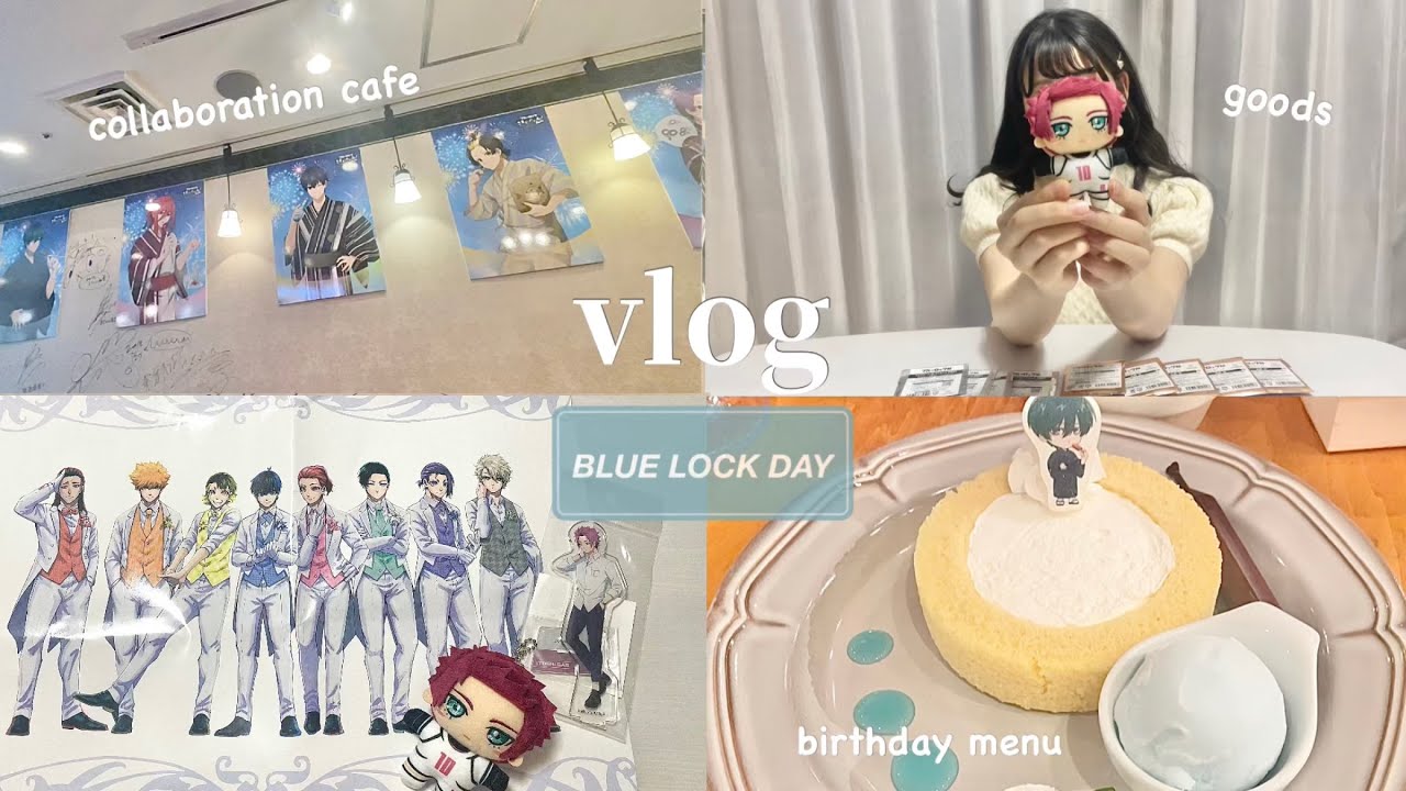 Blue Rock ⚽️Влог активности отаку того дня Я сходил в кафе выставки и коллаборации Blue Rock