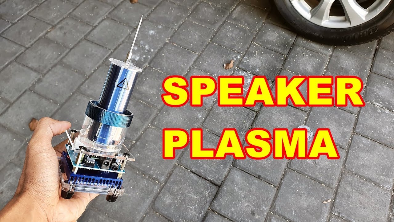 Speaker Plasma Keren Tesla Coil