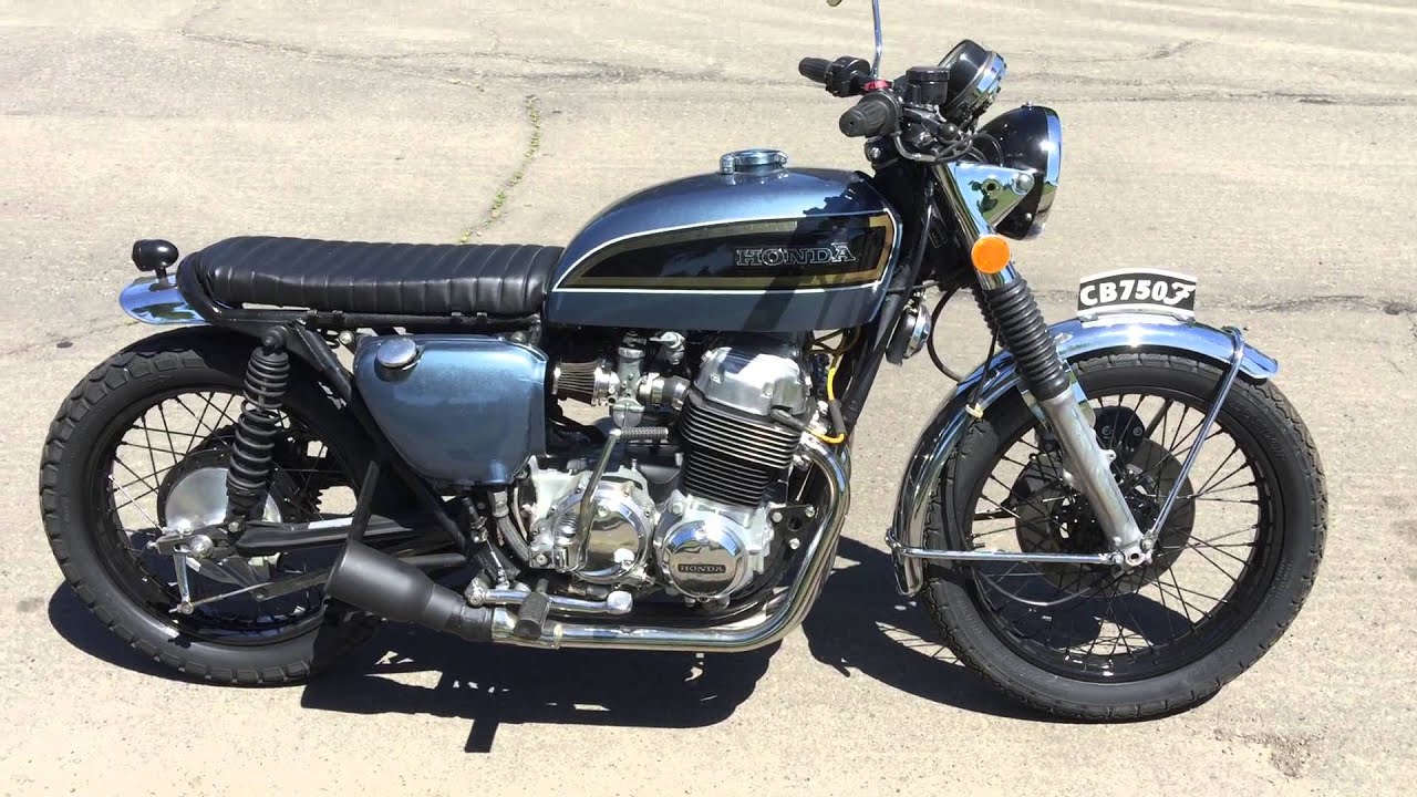 1974 Honda CB750 Brat style