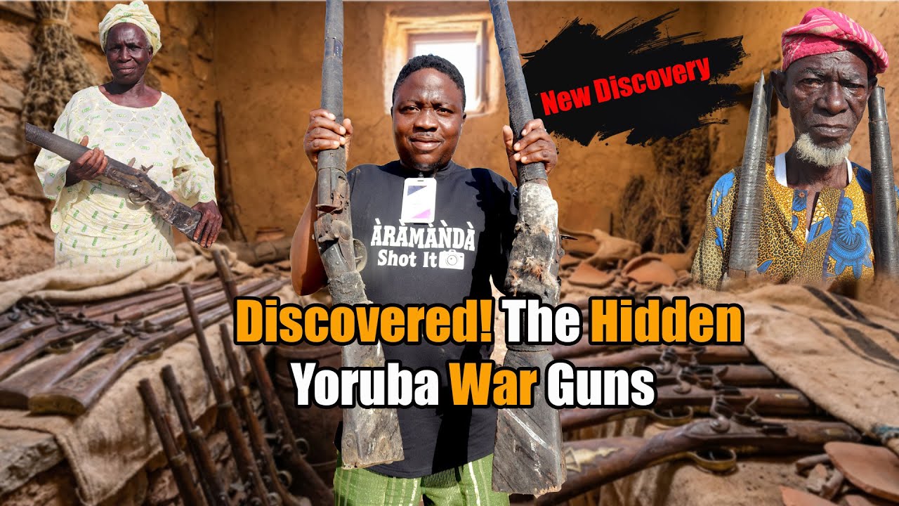 DISCOVERED! The Hidden Yoruba War Guns: This video is for educational and documentary purposes