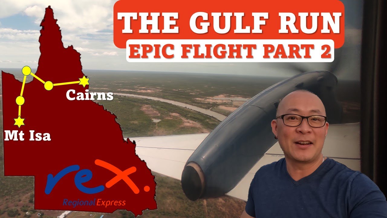 Regional Express Airlines | Mt Isa - Cairns | Gulf Route, Australia's most EPIC airline route Part 2