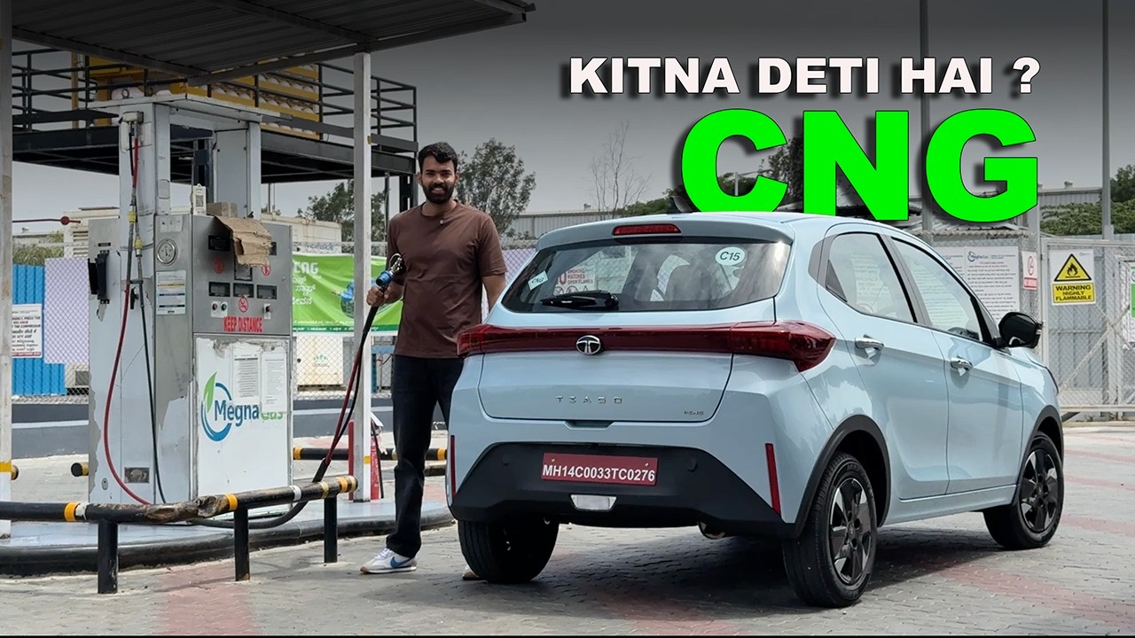 Стоит ли покупать? Новый Tata Tiago CNG AMT | Тест расхода топлива в реальных условиях (город и т...