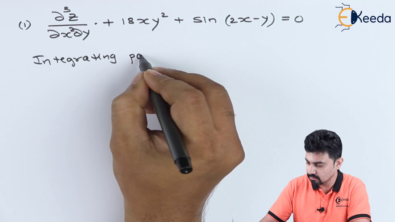Solution of Partial Differential Equation by Direct Integration