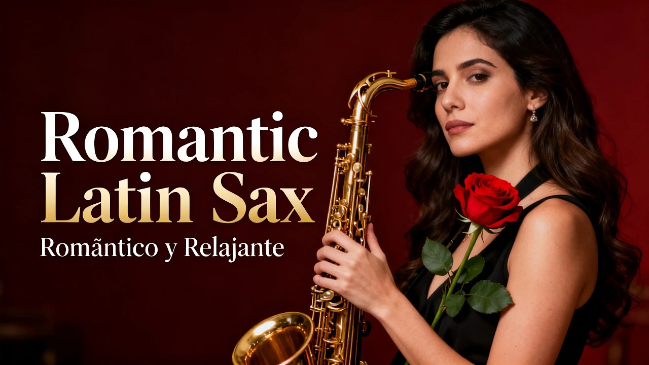 Romantic Latin Sax para la Noche | Bolero Latino Instrumental Suave