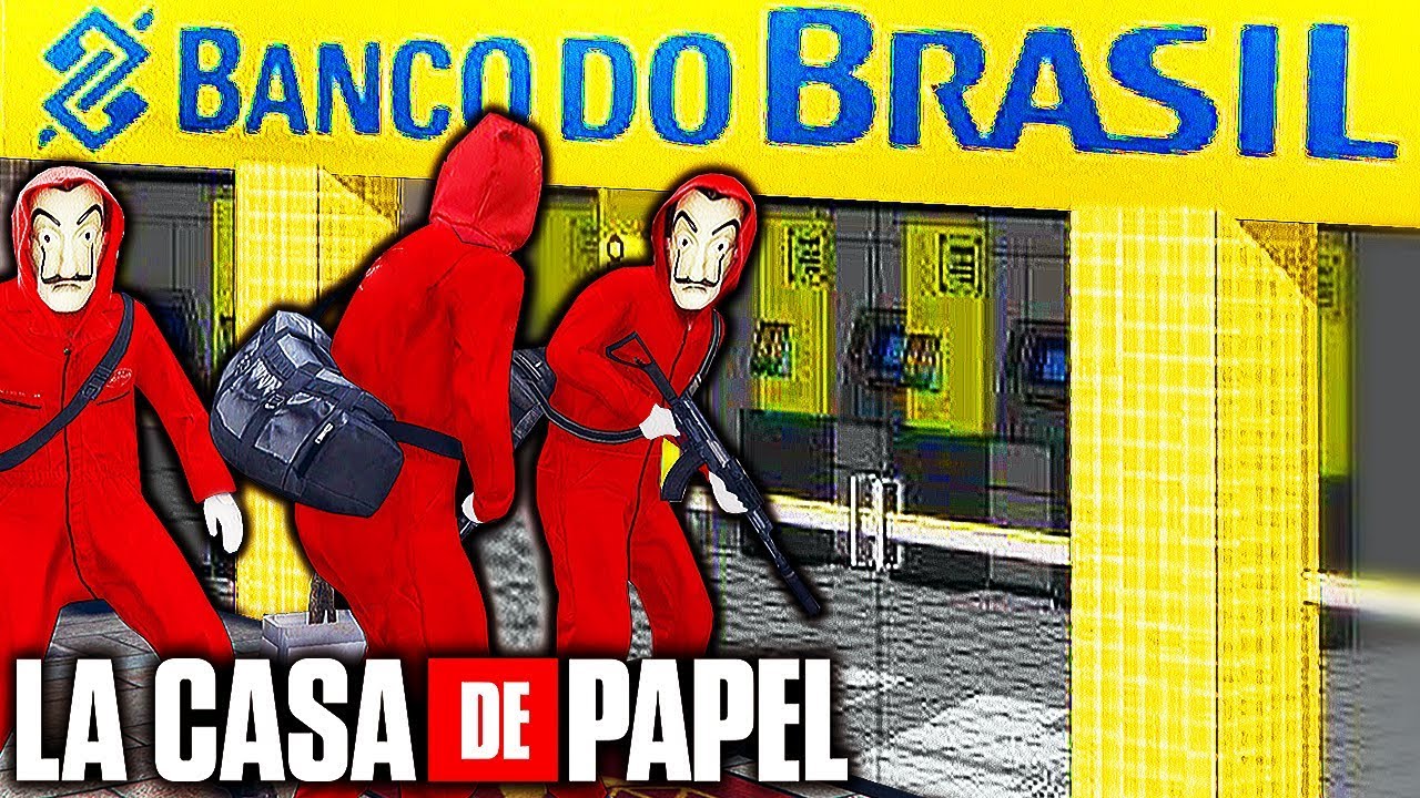 LA CASA DE PAPEL no BRASIL !!