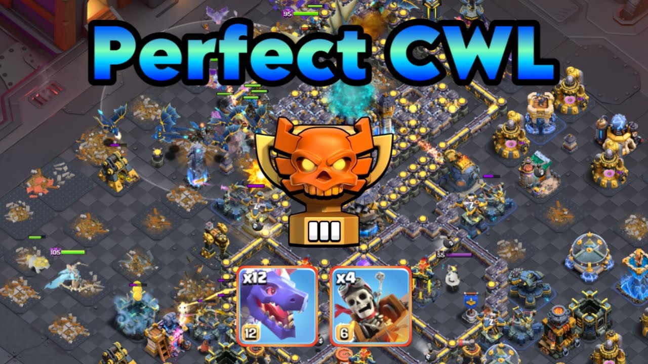 Hydra Spam Sweeps!! Feb CWL Champs 3 | Clash of Clans