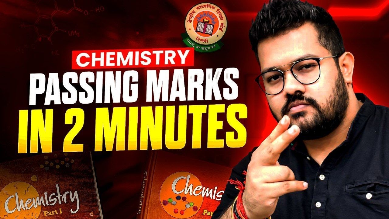 Chemistry Passing Marks in 1 Minutes
