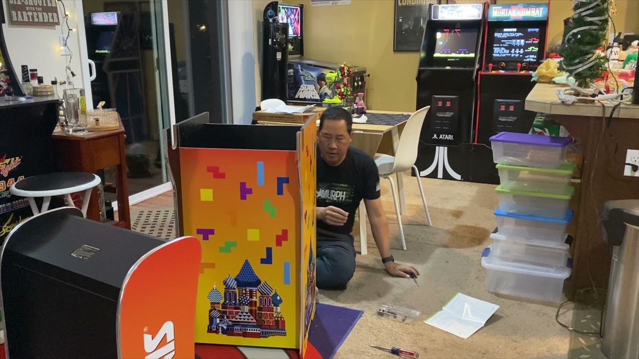 AtGames Legends Ultimate Tetris Edition Build and a comparison to Arcade1Up