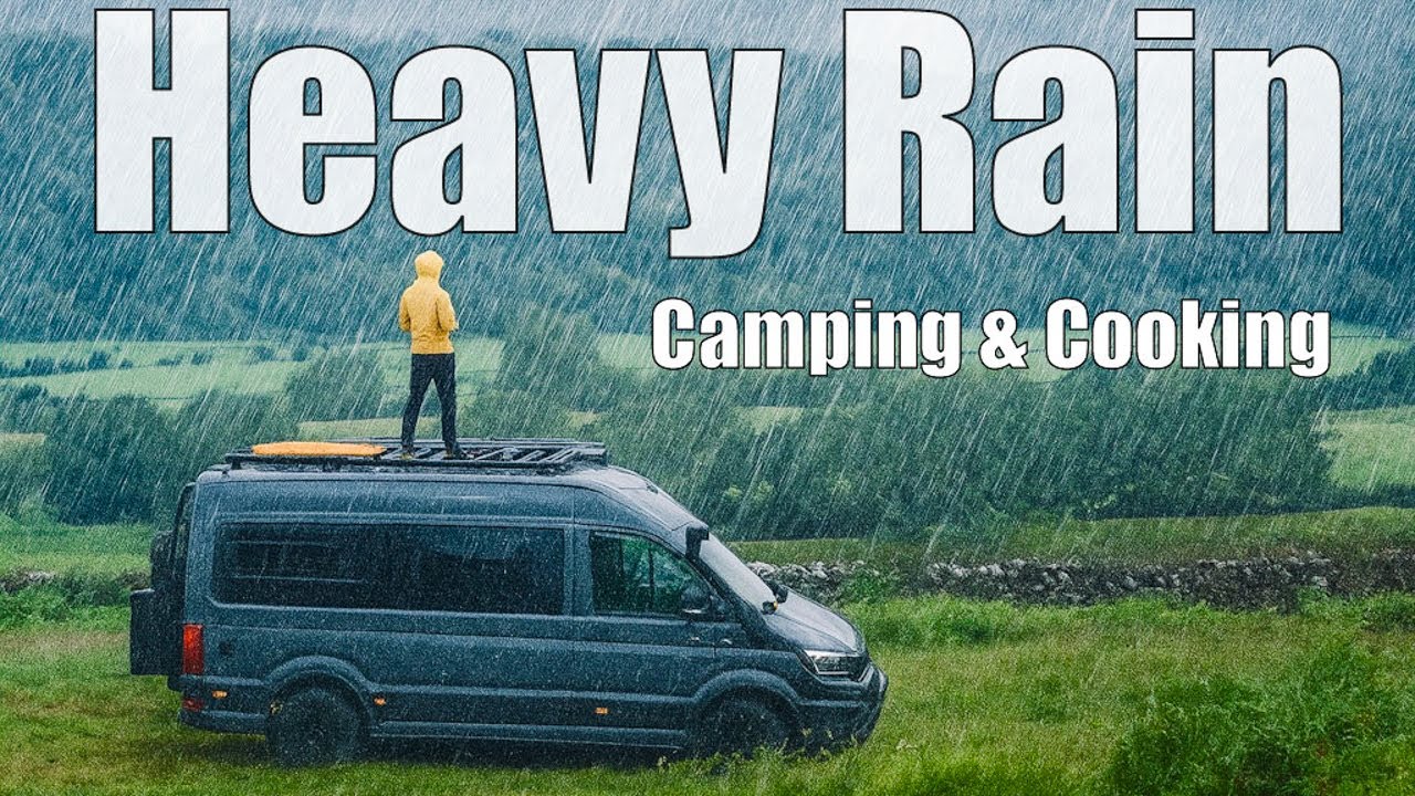 Vanlife | Campfire Cooking | Rainy Days