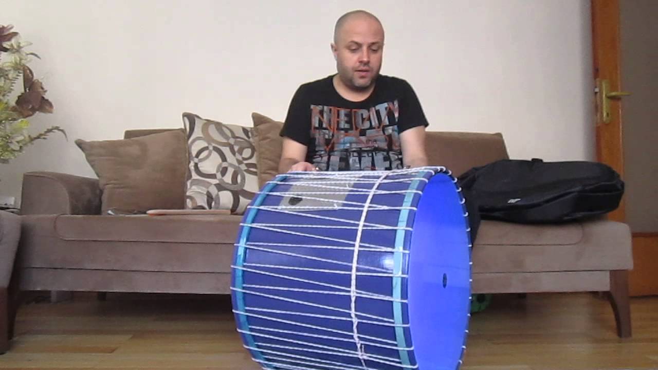 EKER PERCUSSION MAVİ DERİLİ MAVİ IŞIKLI ASMA DAVUL 0542 290 5151--0535 672 8282