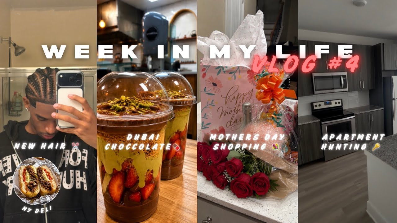 WEEK IN MY LIFE VLOG #4 ☆ l Hair + Mother&rsquo;s Day shopping + Apartment hunting + Friends & more