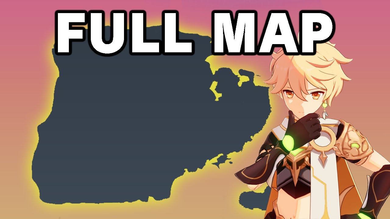 I used bugs to map out Genshin Impact