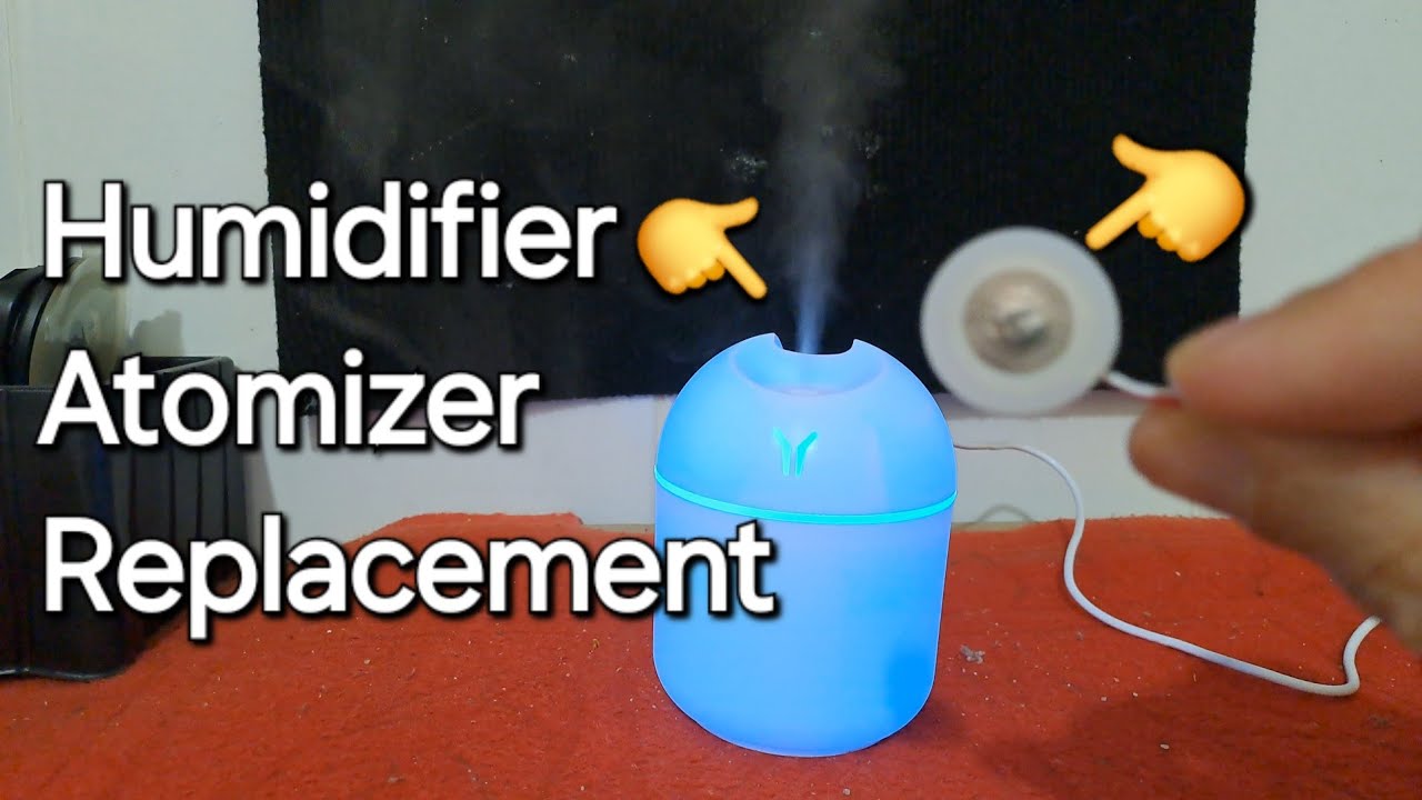 USB Humidifier repair/ Replacing the Atomizer 👍