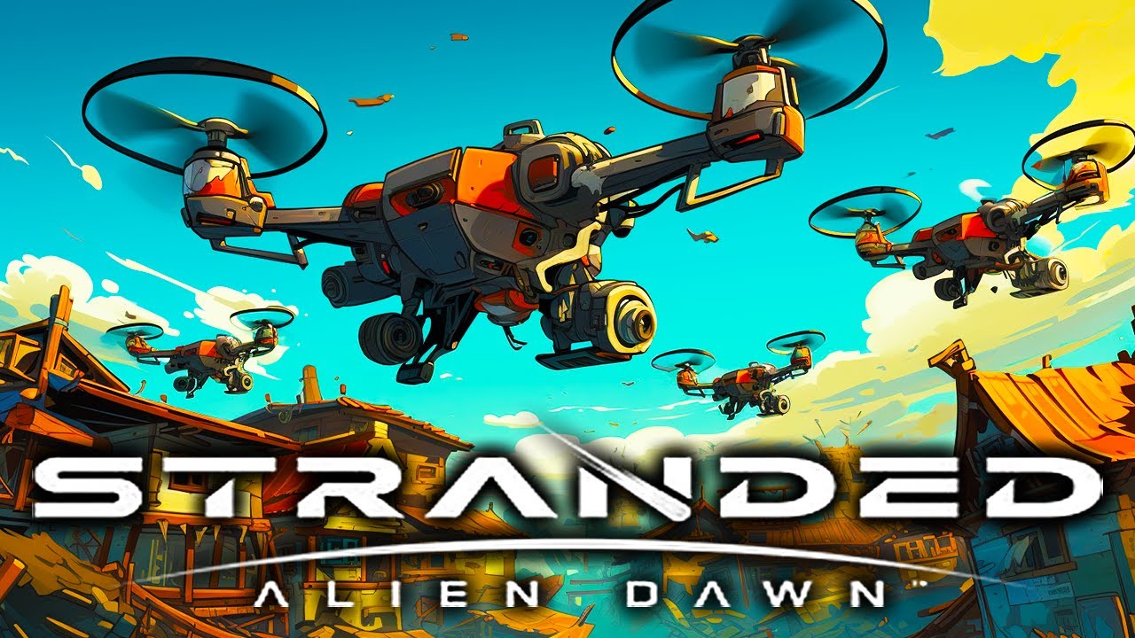 I CREATED a drone ARMY! - Stranded: Alien Dawn Guardians ep13