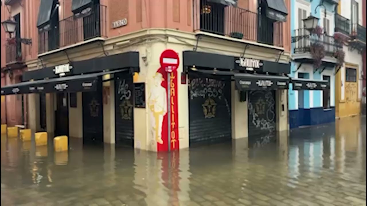 Inundaciones por todo Sevilla