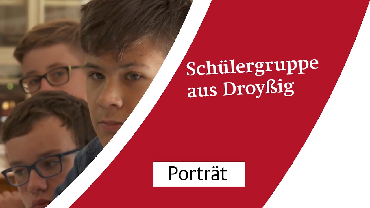 Erstpreisträger des Geschichtswettbewerbs des Bundespräsidenten: Schülergruppe aus Droyßig (2019)