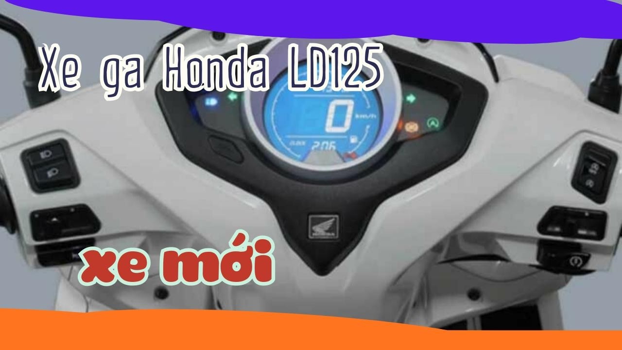 Xe ga Honda LD125Link cốp rộng như Lead sắp bán tại Việt Nam?