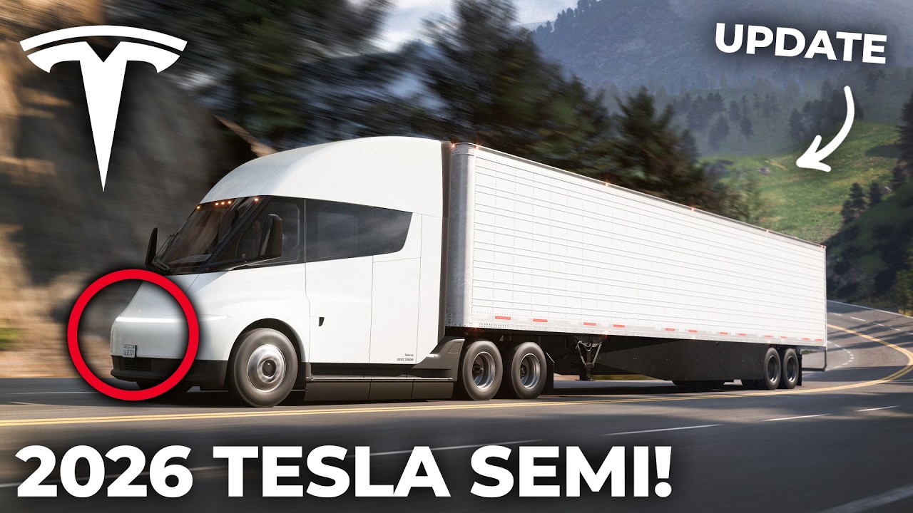 Der 2026 Tesla Semi ist da! & Neue Powerwall 3P vorgestellt! (Tesla News)