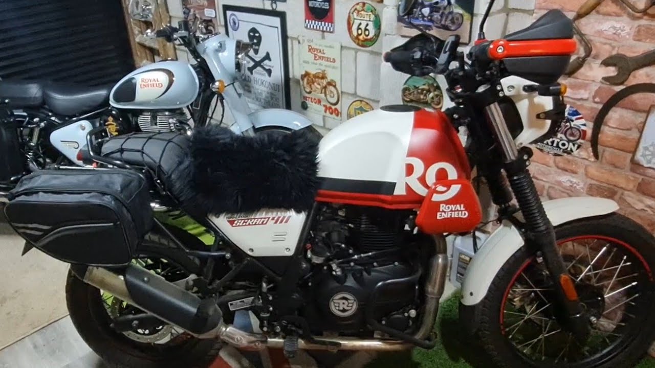 Это будет первый мотоцикл Signals Royal Enfield Scram 411!?