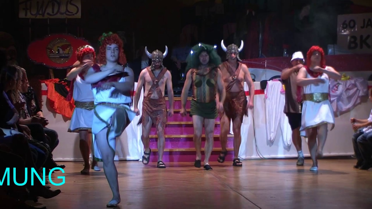 Männerballett zum 60. Karneval in Bärenstein
