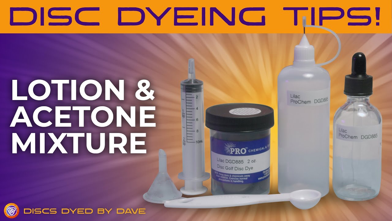 How to EASILY Create a Lotion & Dye Mixture Under 3 Mins (Plus How to Create an Acetone Mixture)