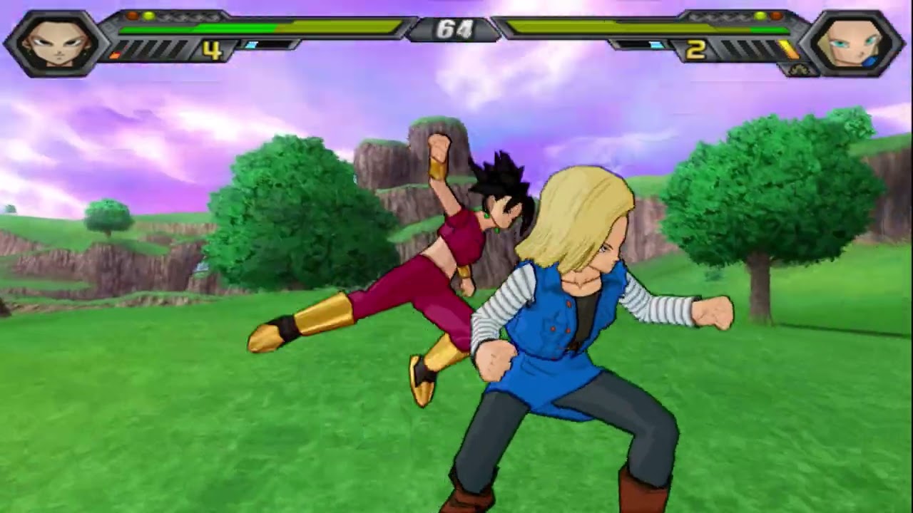 Dragon Ball Z Budokai Tenkaichi 4 - Android 18 vs Kefla