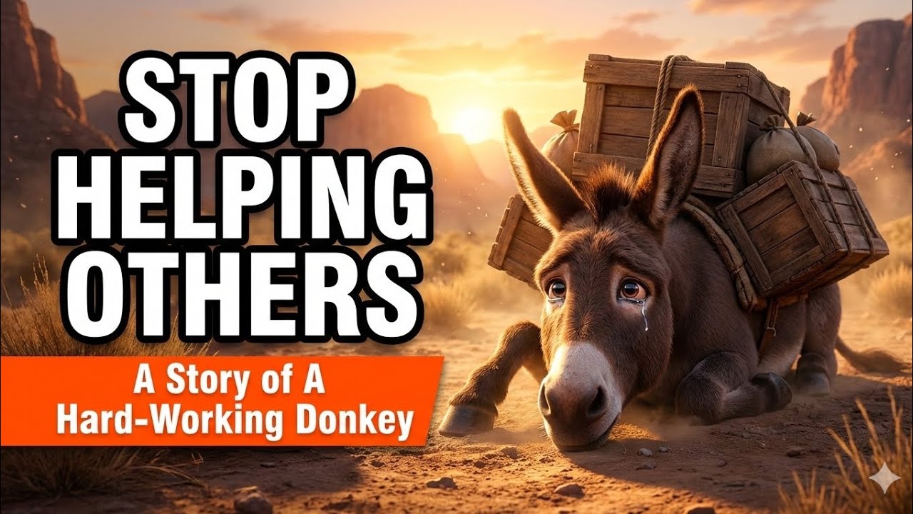 The Donkey Who Finally Said No (A Story About Self-Worth)