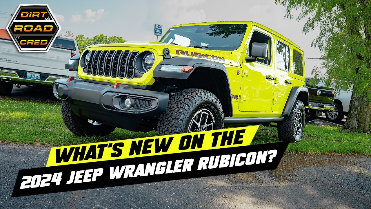 What's New on the 2024 Jeep Wrangler Rubicon?