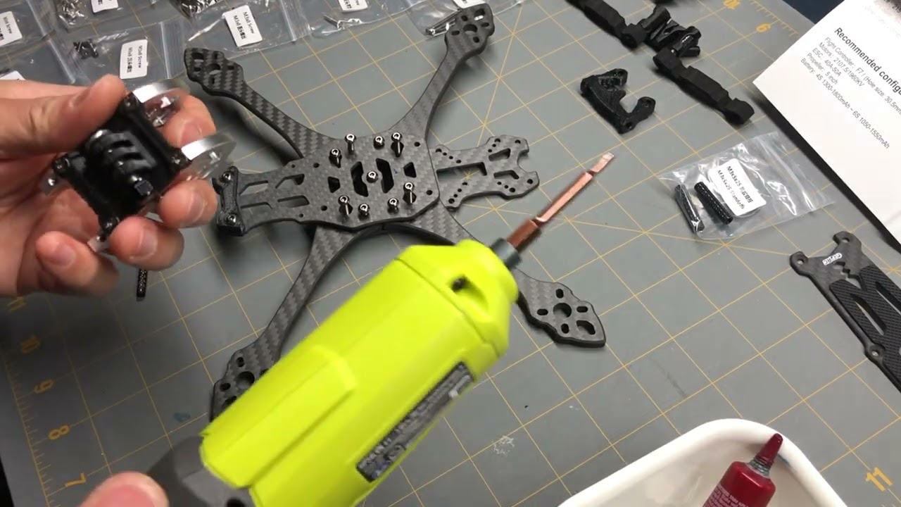 GEPRC - MARK5 - part 1 -  Frame Install - Chill Build - FPV Drone Build